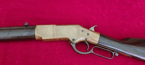 A good example of a rare American 1866  Winchester Rifle. Good condition. Ref 3873,